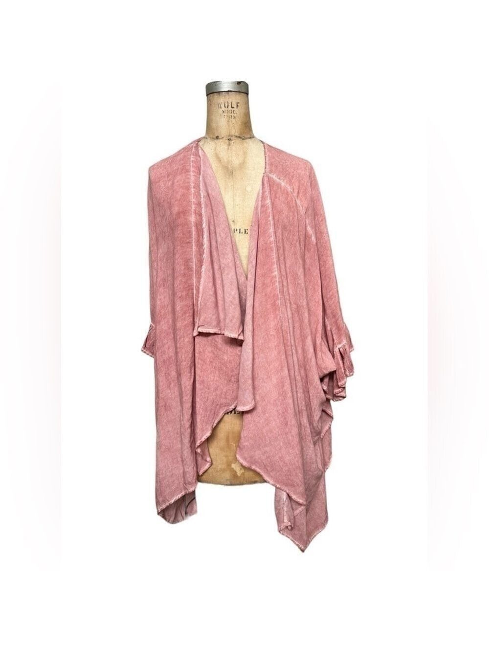 NWT Entro lightweight kimono coverup beach coastal size s/m fit is more of a M